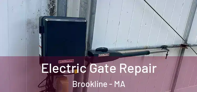 Electric Gate Repair Brookline - MA